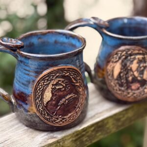 His and Hers  Viking Warriors Mug set
