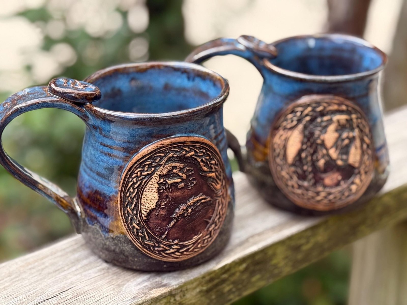 His and Hers Viking Warriors Mug set
