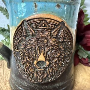 Wolf  Beer Stein