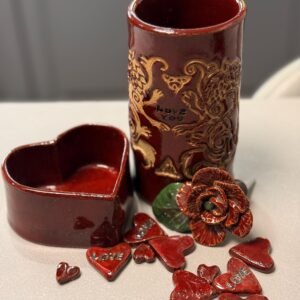 Artisan curated wedding gift set dragons