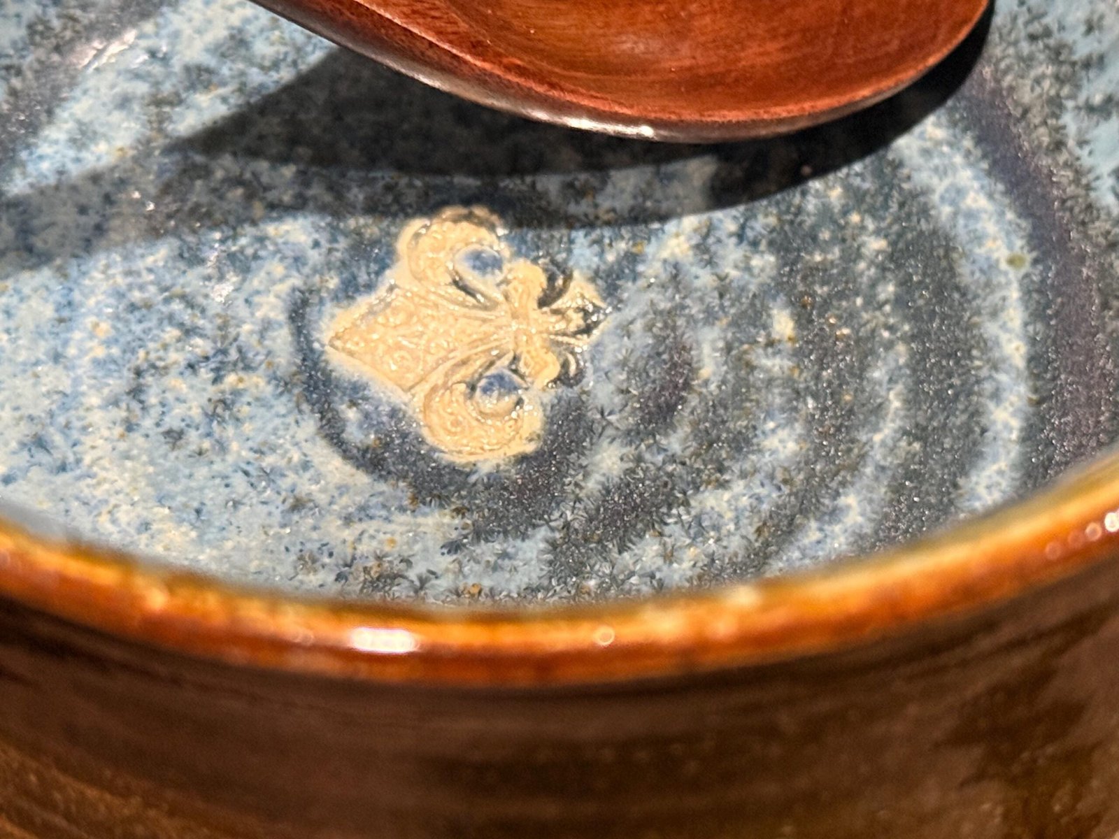 Stoneware Chili/Gumbo Bowl. - Image 2
