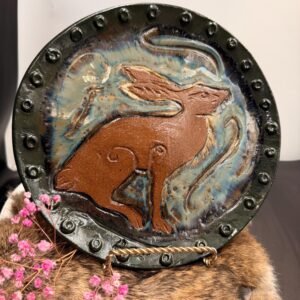 Absolutely gorgeous Bullet Spring Hare, Bunney, Rabbit  Plate. 10”
