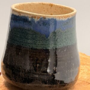 Stoneware chalice hand  made cup/ wine/ glass ceramic