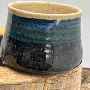 Stoneware chalice hand  made cup/ wine/ glass ceramic