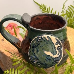 Dragon Beer Stein or coffee mug. Hand made 13 oz
