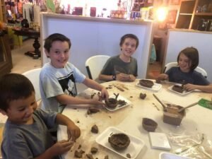 nests pottery